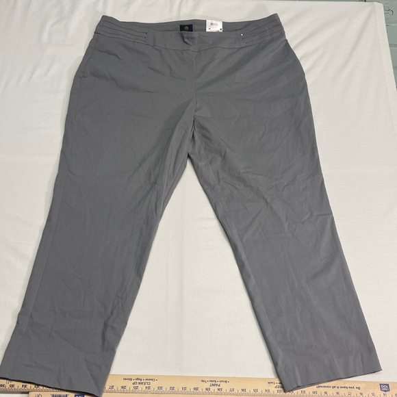 JM Collection Pants - JM Collection Slim Leg Rivet Pant- 24W